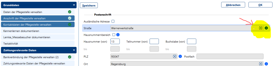 Anschrift