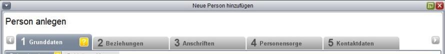 Personenanlage